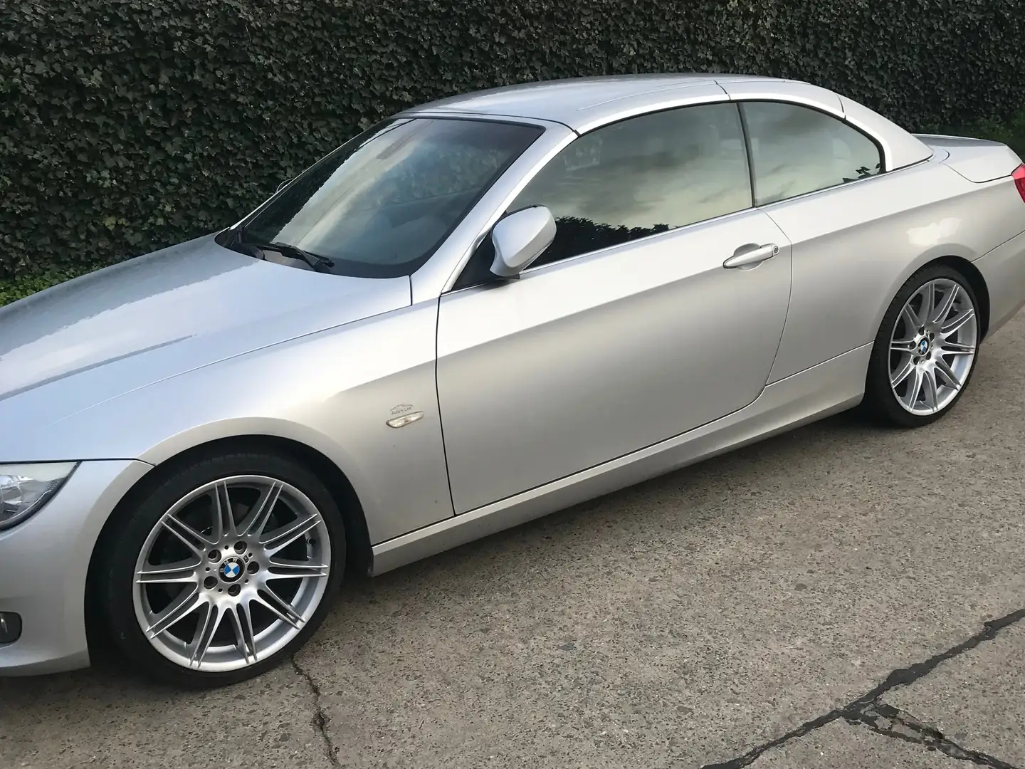 BMW 320 Cabrio Zilver - 1
