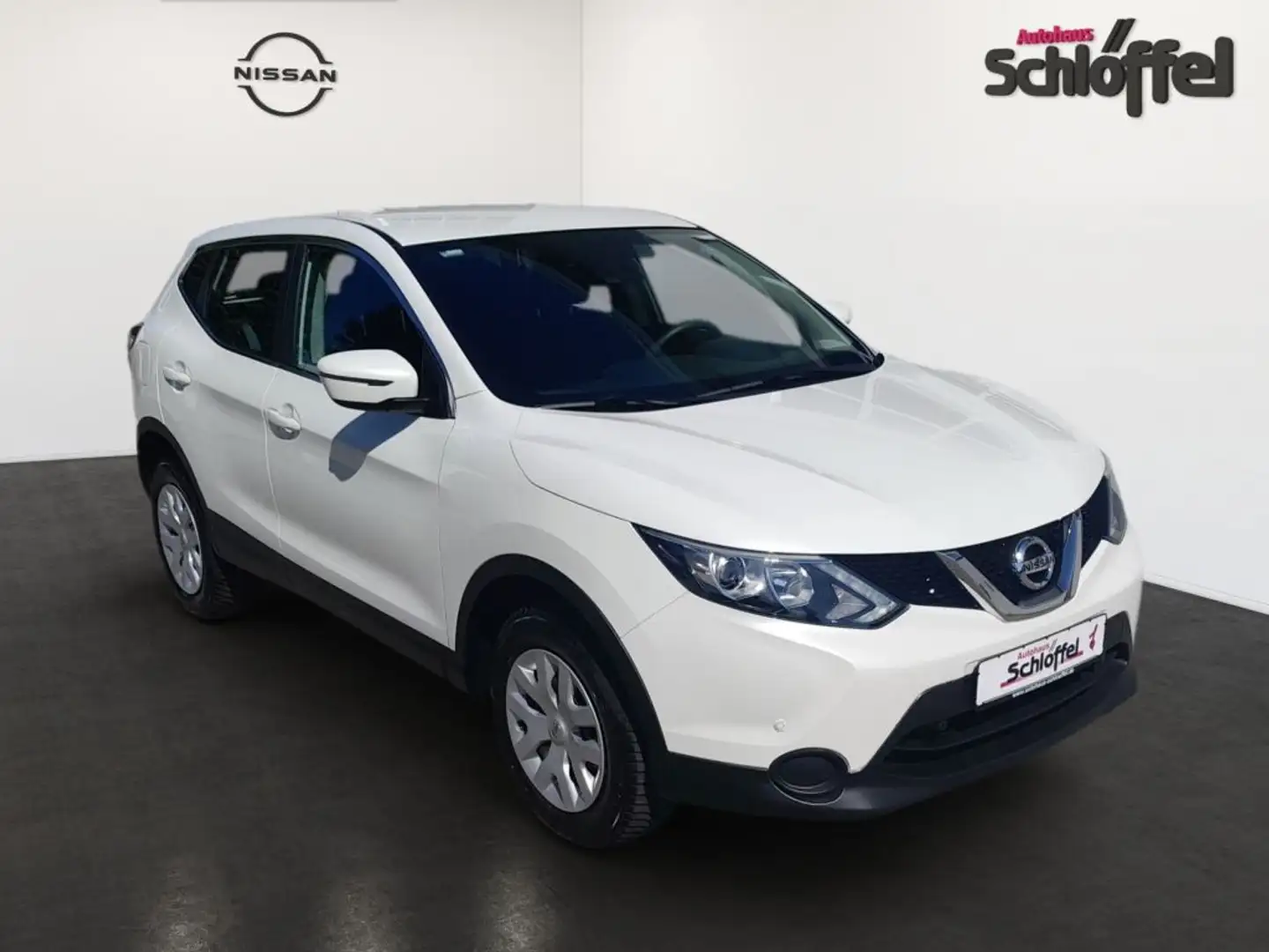 Nissan Qashqai 1.2 DIG-T VISIA Blanc - 2