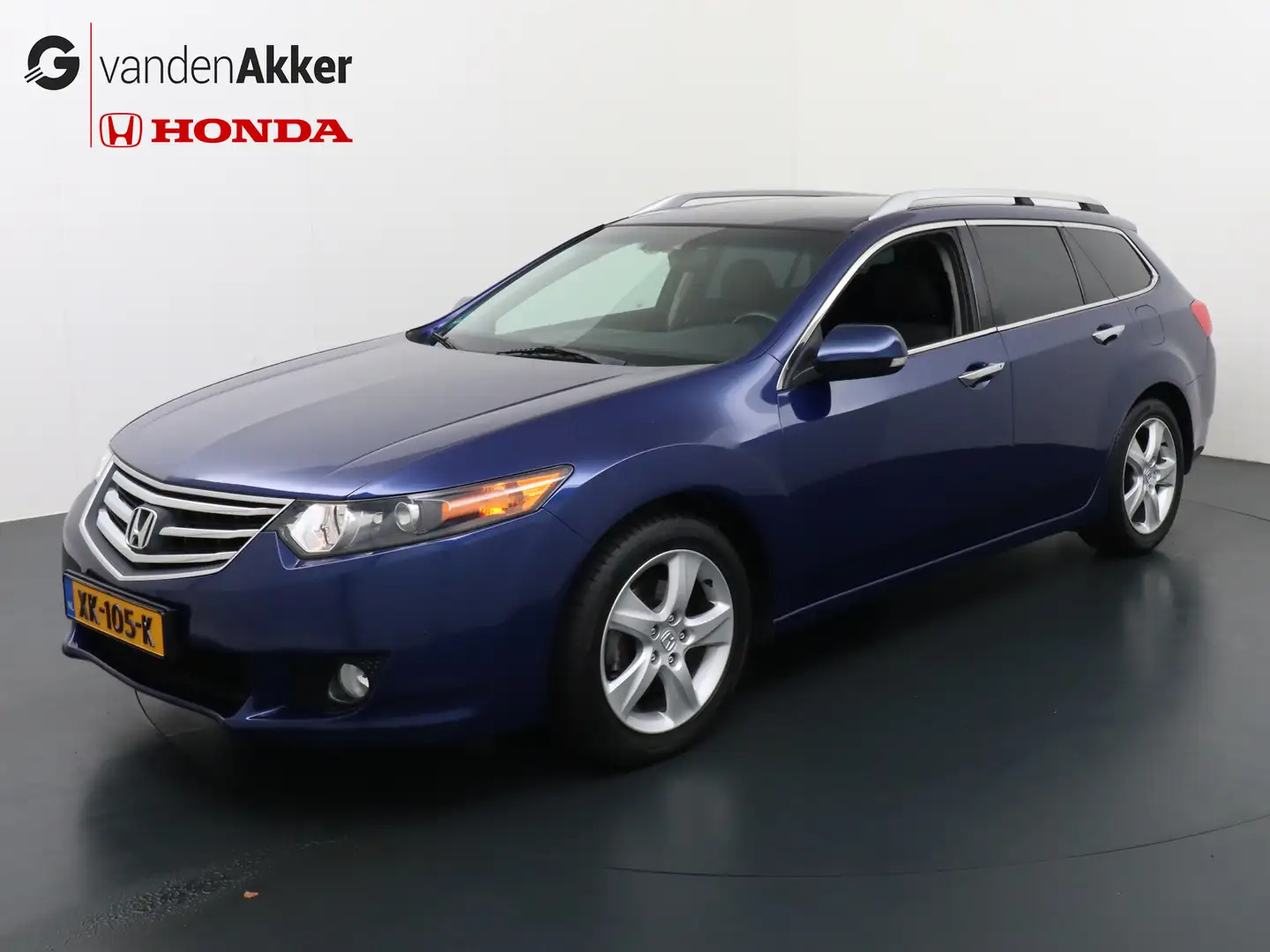 Honda Accord 2.0 TOURER Elegance 17 inch Trekh Rijklaarprijs in Niebieski - 1