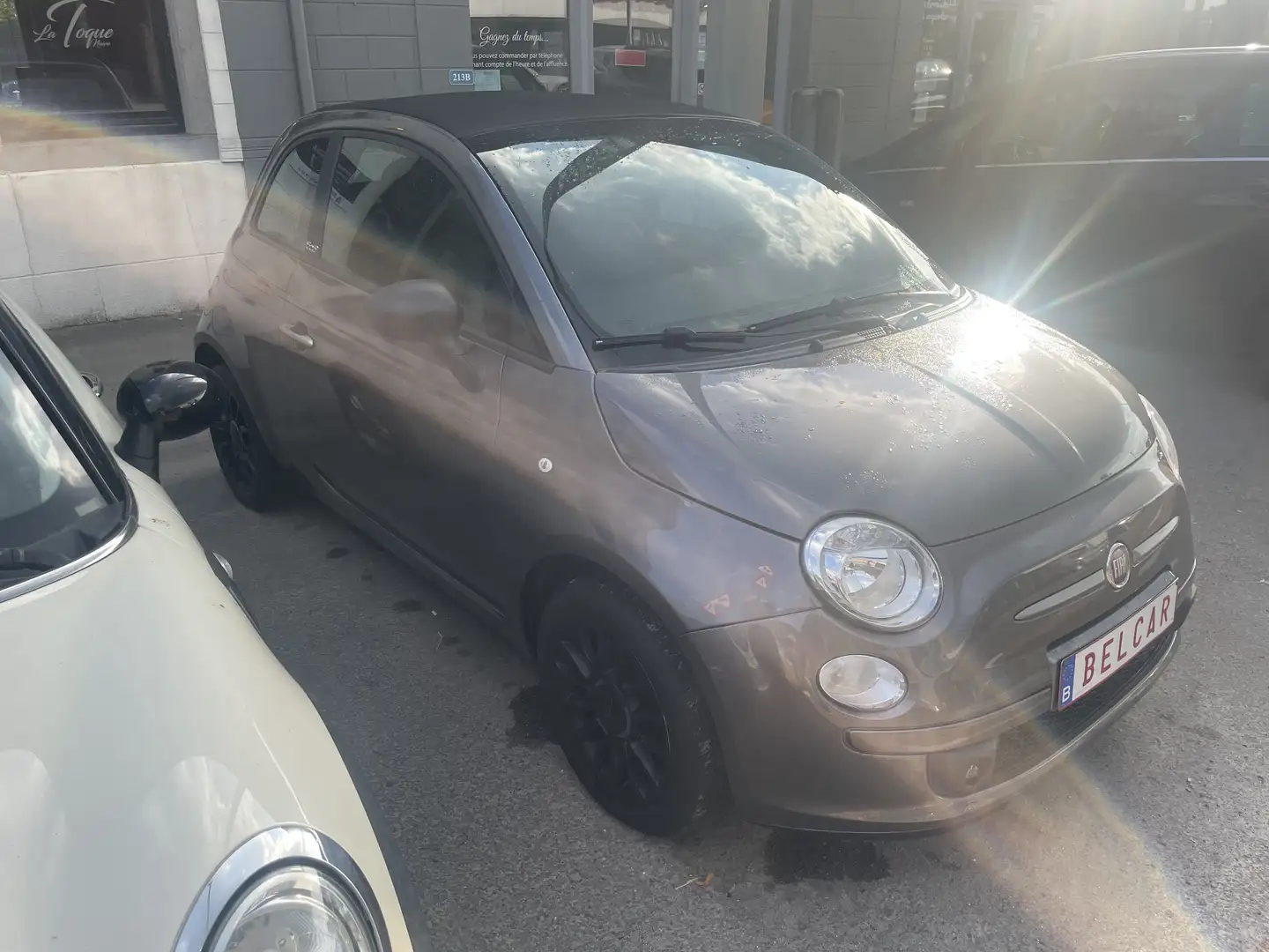 Fiat 500C 0.9 T TwinAir cabriolet semi cuir radar arriere - 1