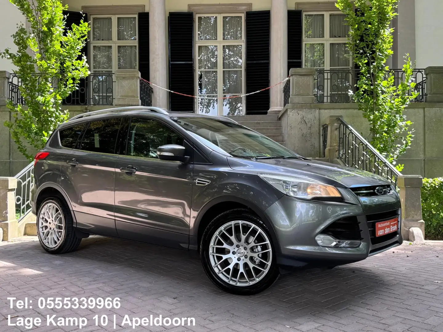 Ford Kuga 1.6 Titanium 150Pk Leder Climate Cruise Ctr Stoelv Grigio - 1