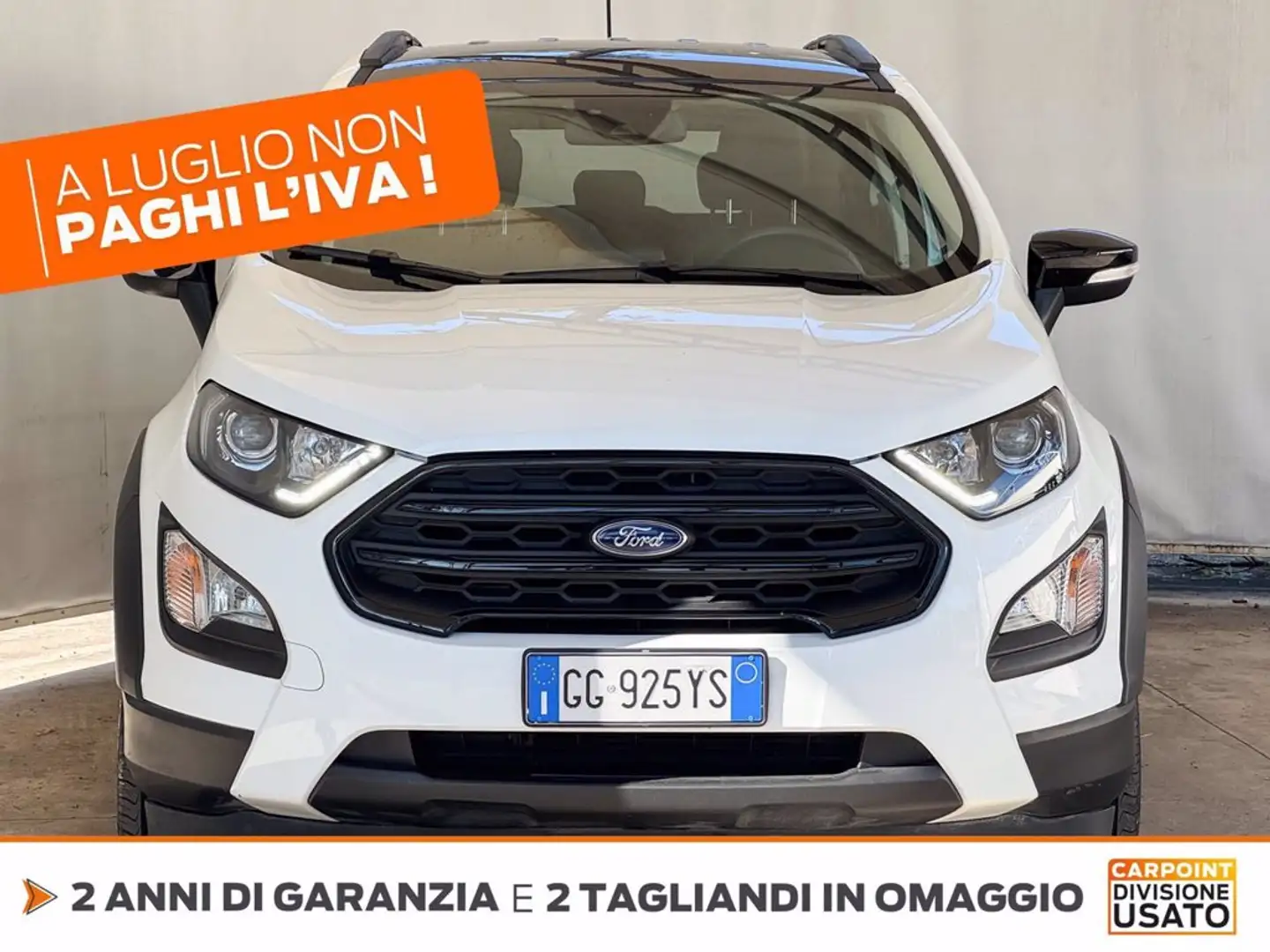 Ford EcoSport 1.0 ecoboost active s&s 125cv Bianco - 2