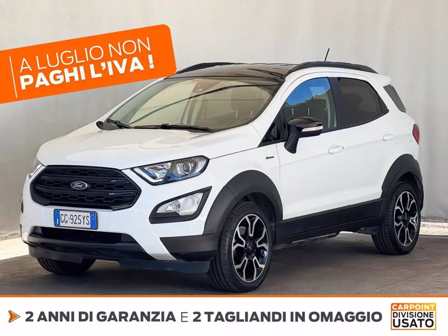 Ford EcoSport 1.0 ecoboost active s&s 125cv Bianco - 1
