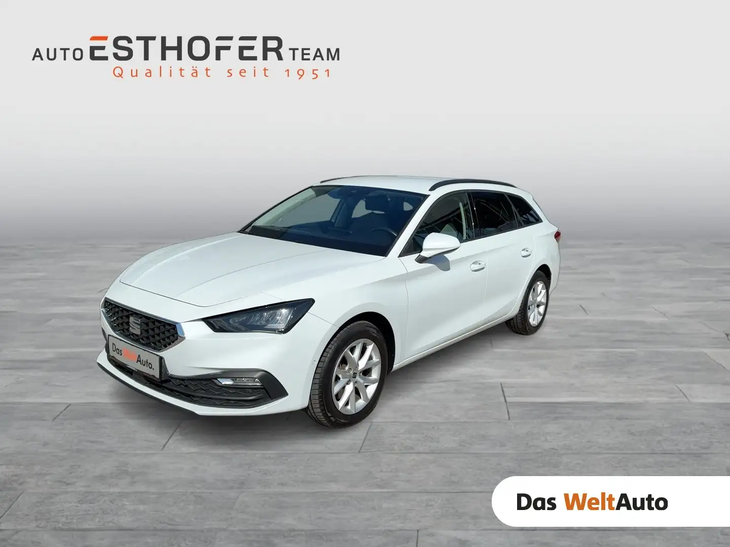 SEAT Leon Style 2.0 TDI DSG 150 PS Weiß - 1