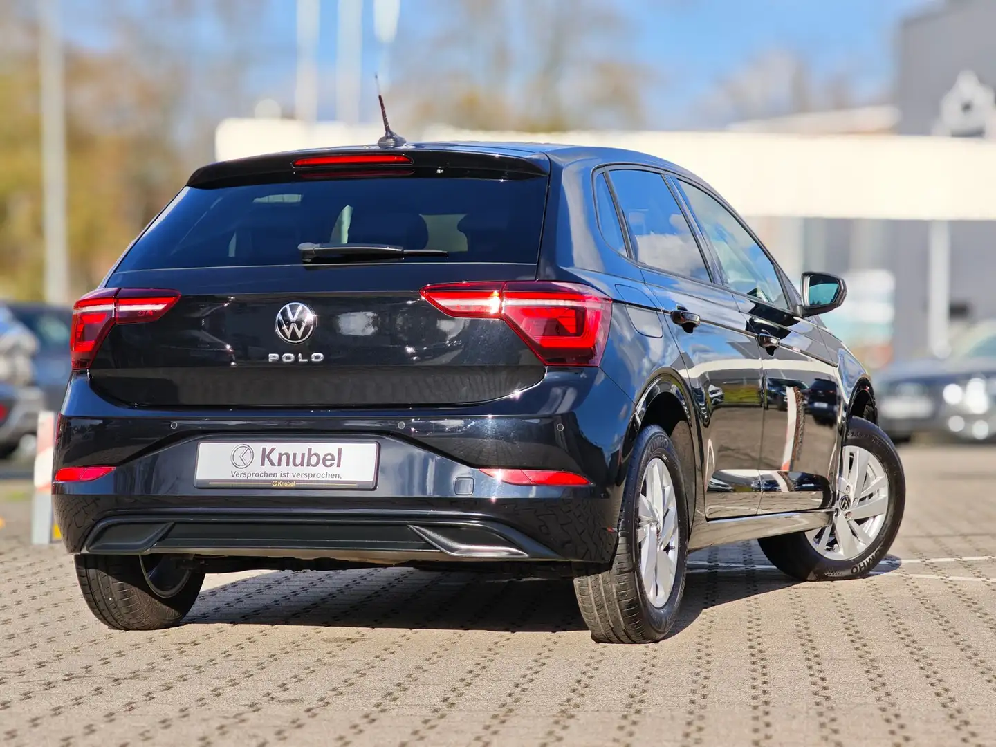 Volkswagen Polo Style 1.0 TSI DSG IQ.Light LED*NAV*ACC*SHZ*Clima* Schwarz - 2
