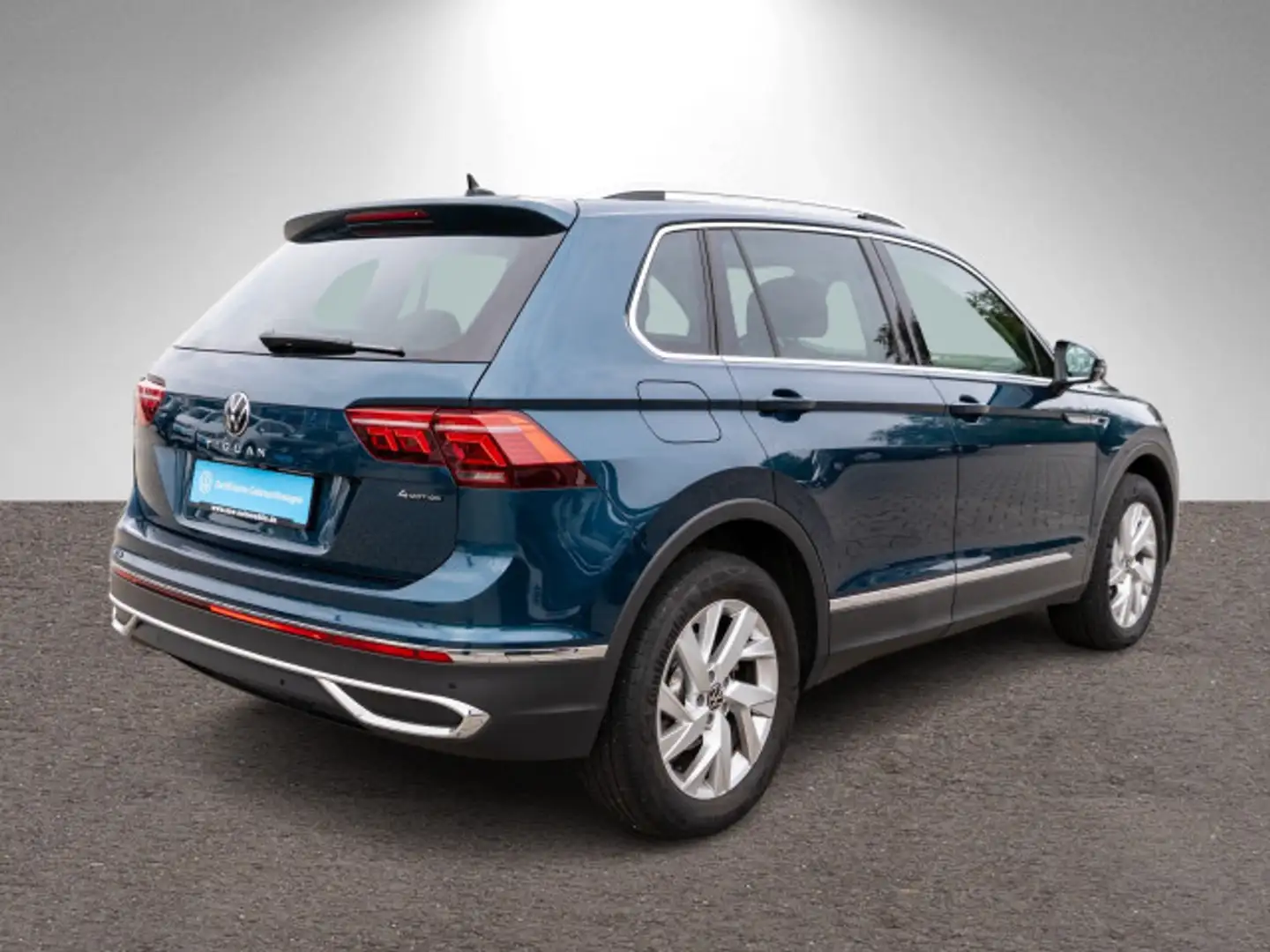Volkswagen Tiguan Elegance 4M 2.0 TDI DSG Navi RFK ACC AHK Blau - 2