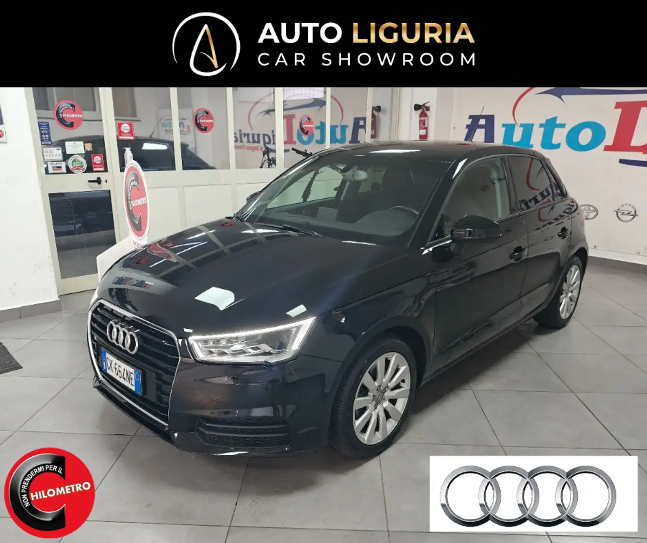 Audi A1 SPB 1.4 TFSI 125 CV Admired GPL NUOVO Noir - 1