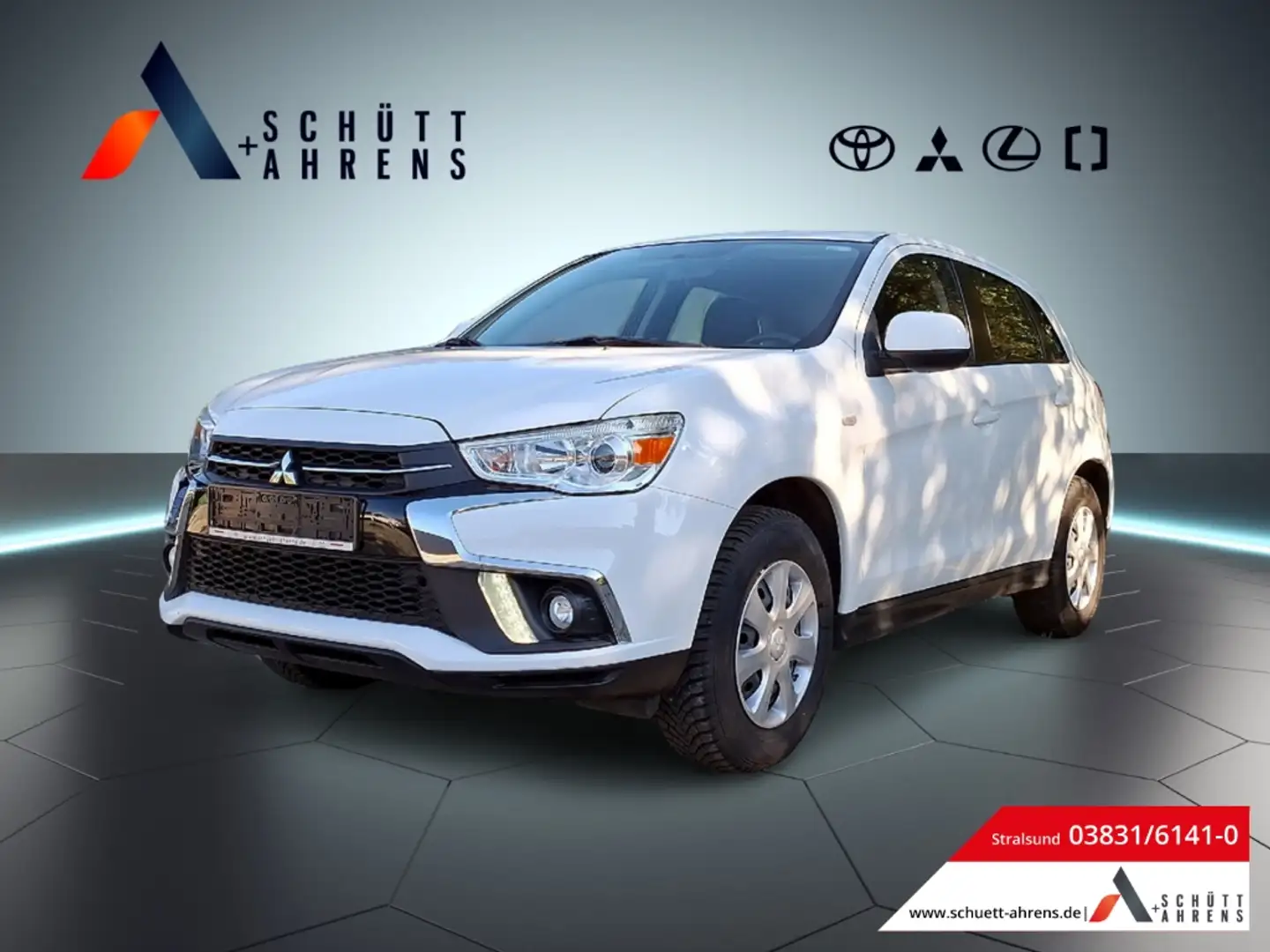 Mitsubishi ASX Basis 2WD 1.6 MIVEC EU6d-T Berganfahrassistent, Bo Blanc - 1