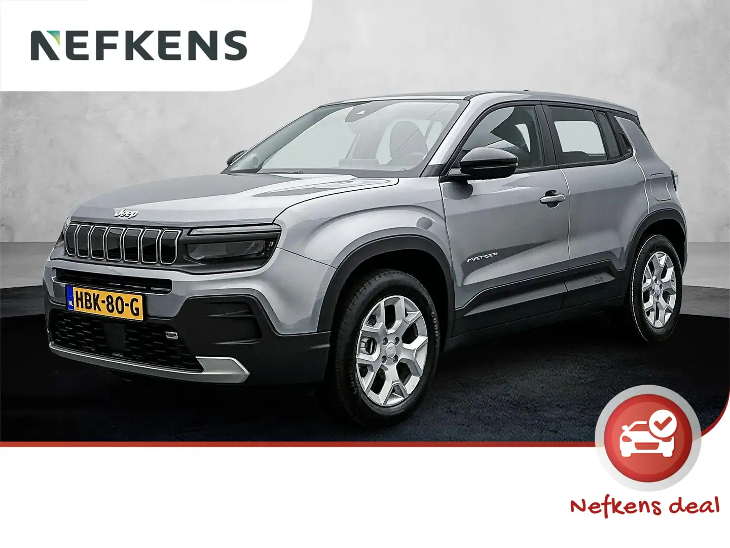 Jeep Avenger SUV Altitude 100 pk Automaat | Navigatie via Apple Grijs - 1