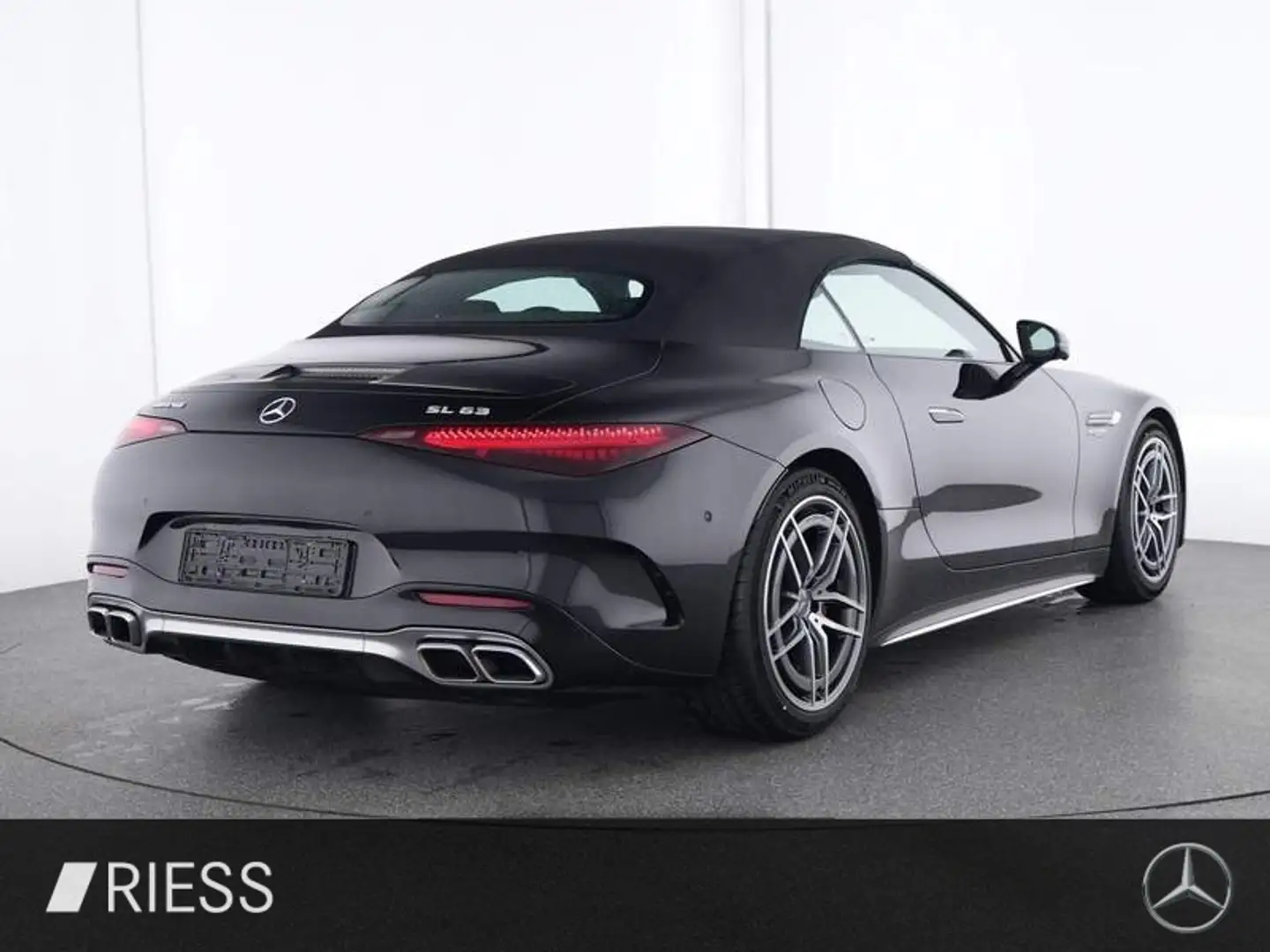 Mercedes-Benz SL 63 AMG 4MATIC+ Distr HUD LED Sitzkl Keyless 360 Noir - 2