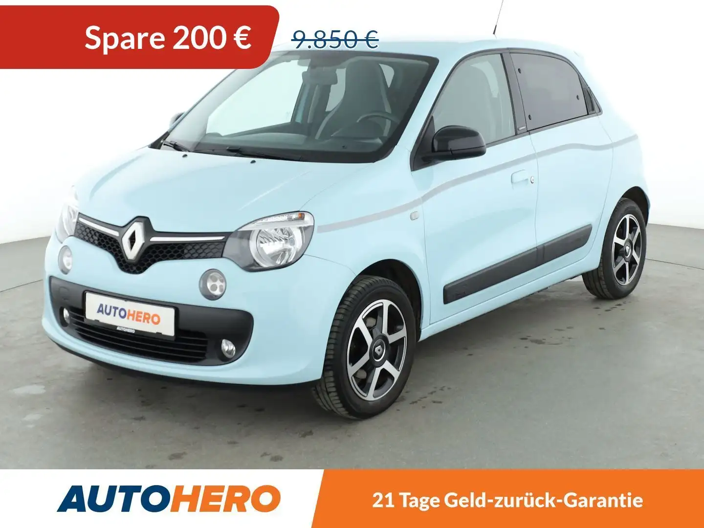 Renault Twingo 1.0 SCe Limited *TEMPO*LIM*PDC*SHZ*ALU* Blau - 1