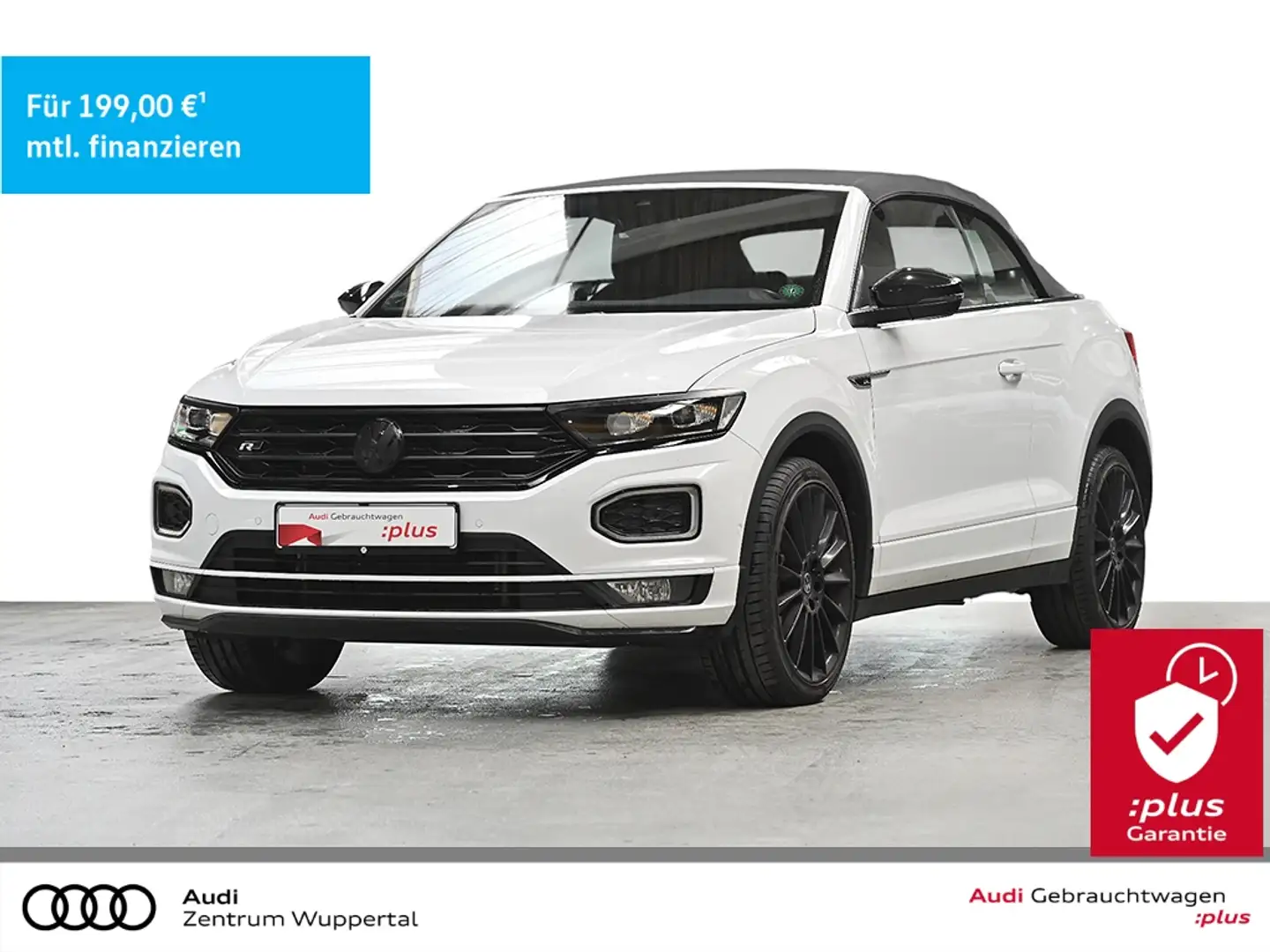 Volkswagen T-Roc Cabriolet R-Line ACC AHK LANE PDC VO&HI LED Weiß - 1