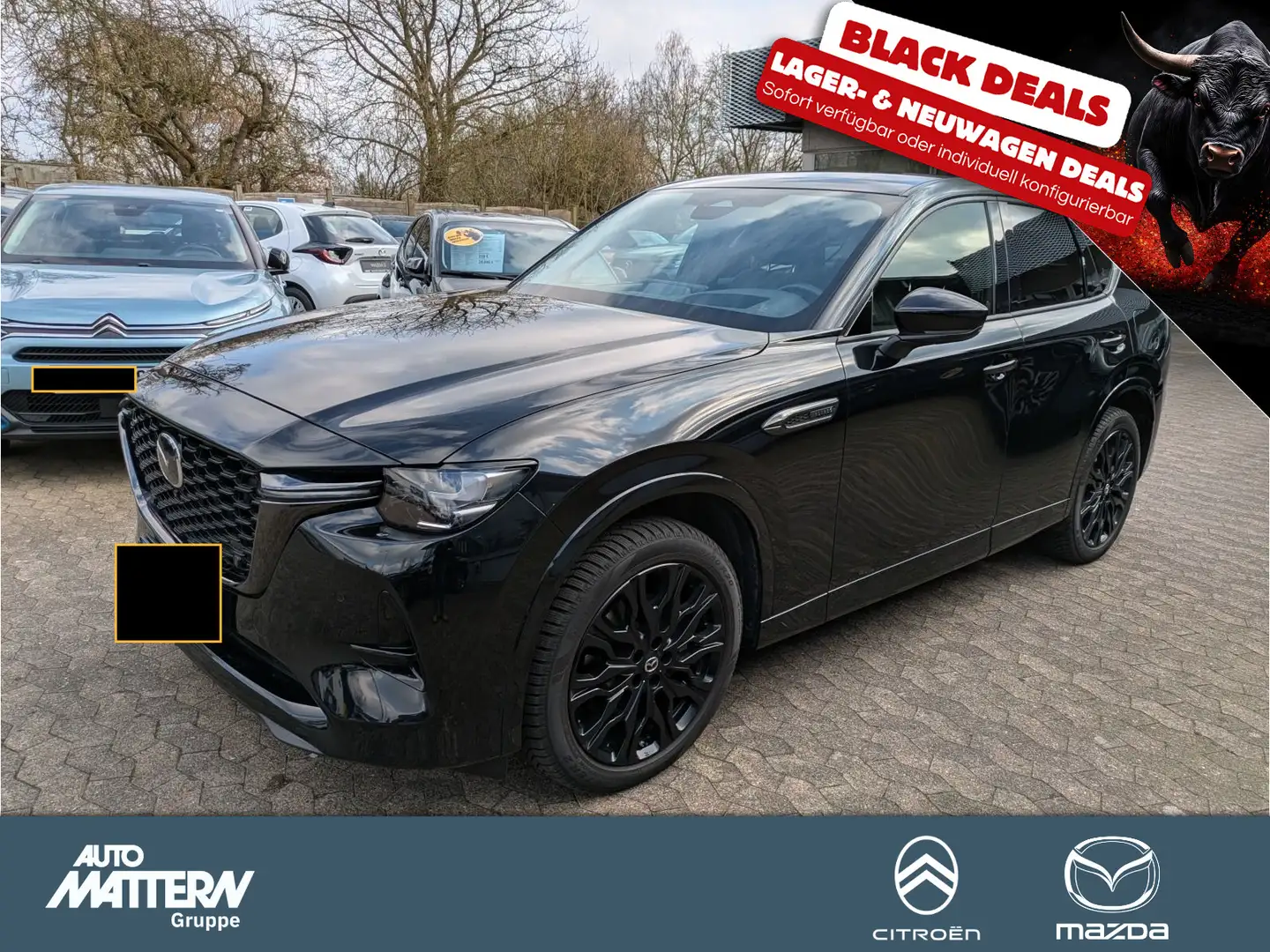 Mazda CX-60 Homura NAVI|SHZ|Leder|LED|CarPlay|PDC Blac Schwarz - 1