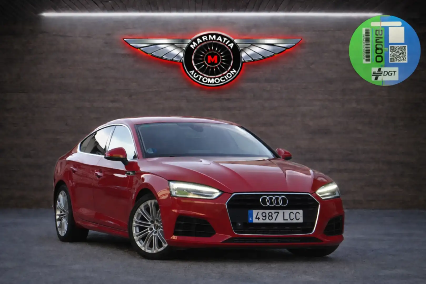 Audi A5 Sportback 2.0 TFSI g-tron S tronic Rot - 1