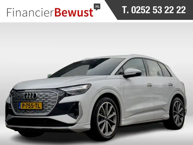 Audi Q4 e-tron 40 3x S-LINE 204Pk 77 kWh 89,6% SOH LEDER 20 INCHE