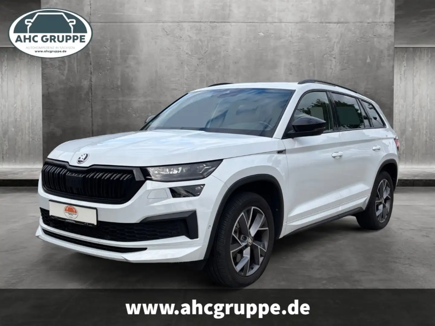 Skoda Kodiaq Sportline 2.0 EU6d SPORTLINE 2,0l TDI 147 kW 7-Gan Blanc - 1