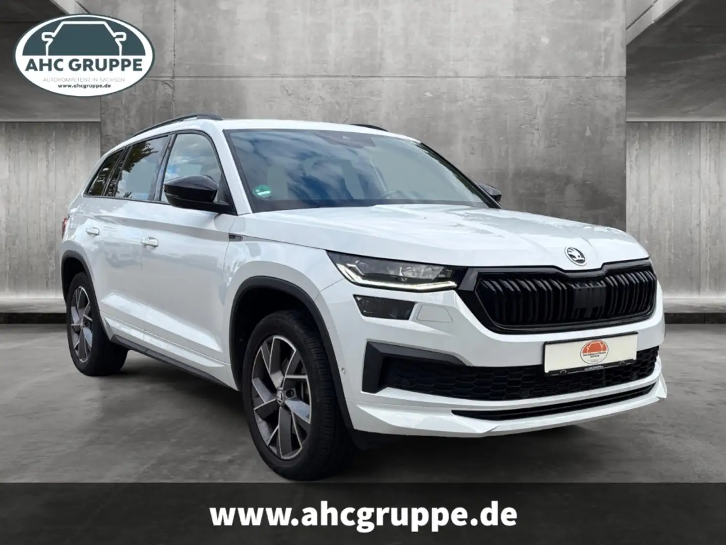 Skoda Kodiaq Sportline 2.0 EU6d SPORTLINE 2,0l TDI 147 kW 7-Gan Blanc - 2