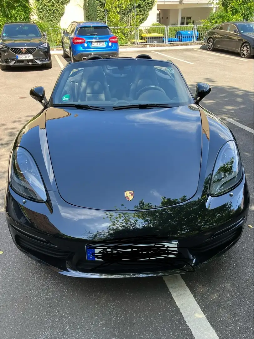 Porsche Boxster 718 Boxster T PDK Zwart - 1