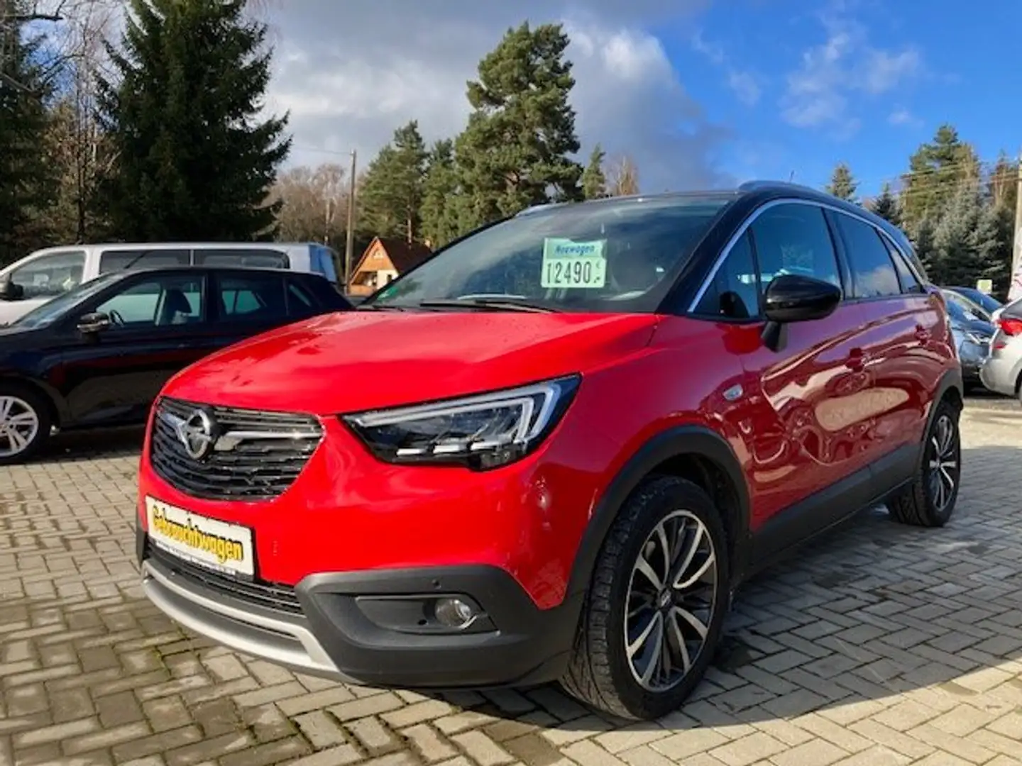 Opel Crossland X 1.2 Turbo Innovation, 1.Hand, unfallfrei Rot - 1