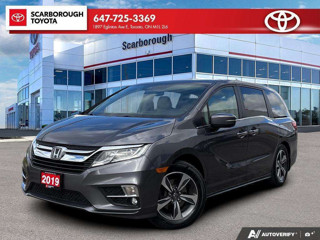 Gray 2019 Honda Odyssey Minivan  Automatic
