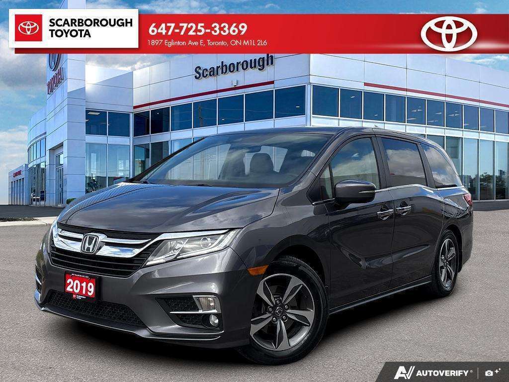 Gray 2019 Honda Odyssey Minivan  Automatic