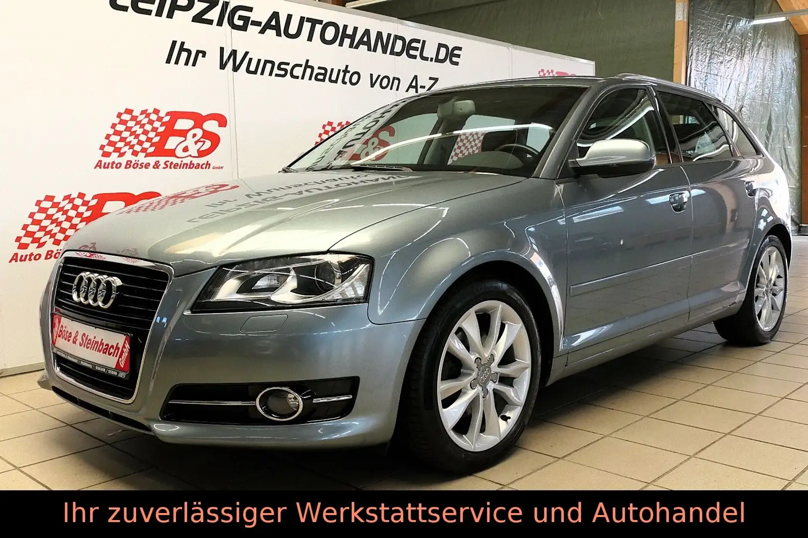 Audi A3 Sportback 2.0 TDI Ambition*XEN*AHK*PDC*KLIMA* Grau - 1