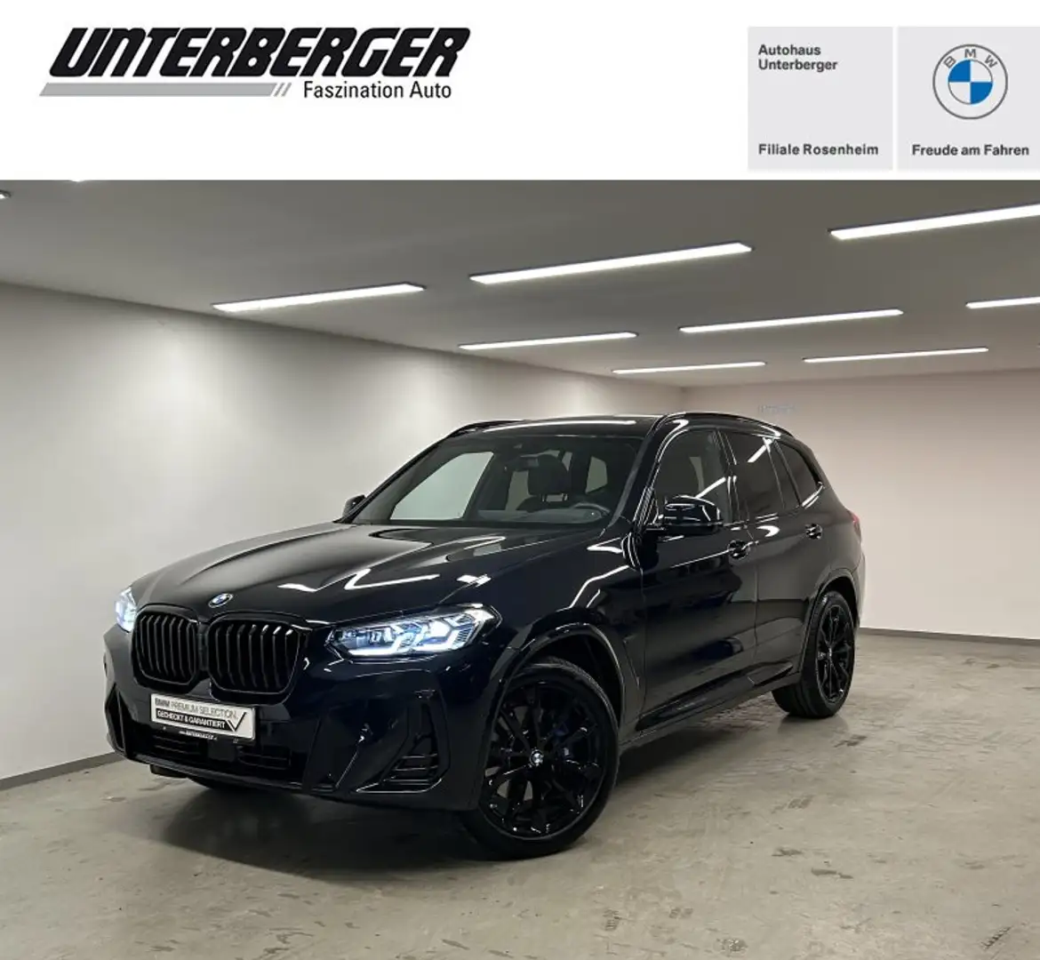 BMW X3 xDrive20d ZA M Sportpaket Head-Up AHK DAB Laser Dr Schwarz - 1