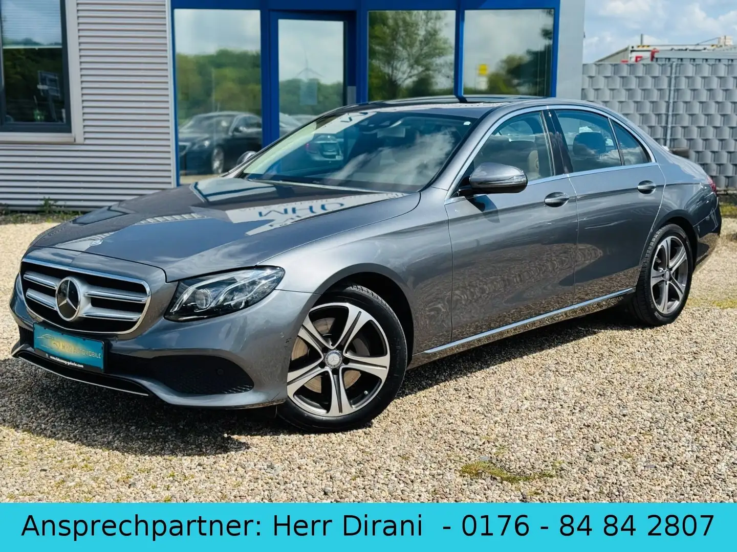 Mercedes-Benz E 350 d Lim. Avantgarde  *Comand*LED*HuD*SHD*ACC Gris - 2