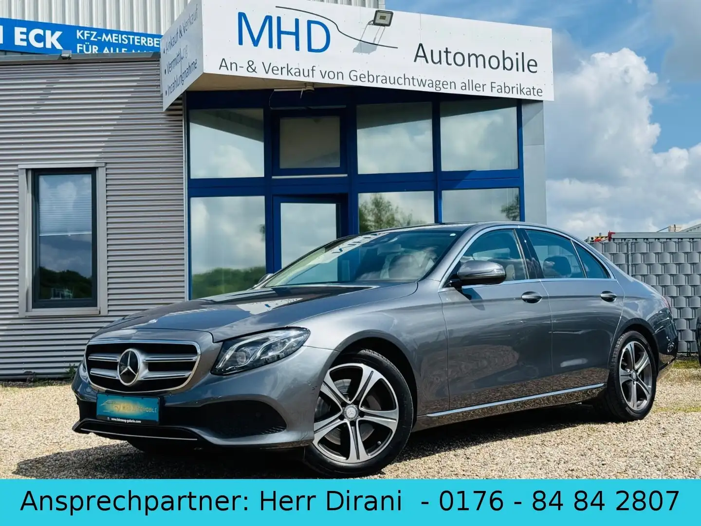 Mercedes-Benz E 350 d Lim. Avantgarde  *Comand*LED*HuD*SHD*ACC Gris - 1