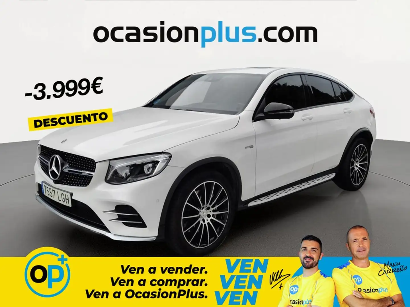 Mercedes-Benz GLC 43 AMG Coupé 4Matic Aut. Blanco - 1