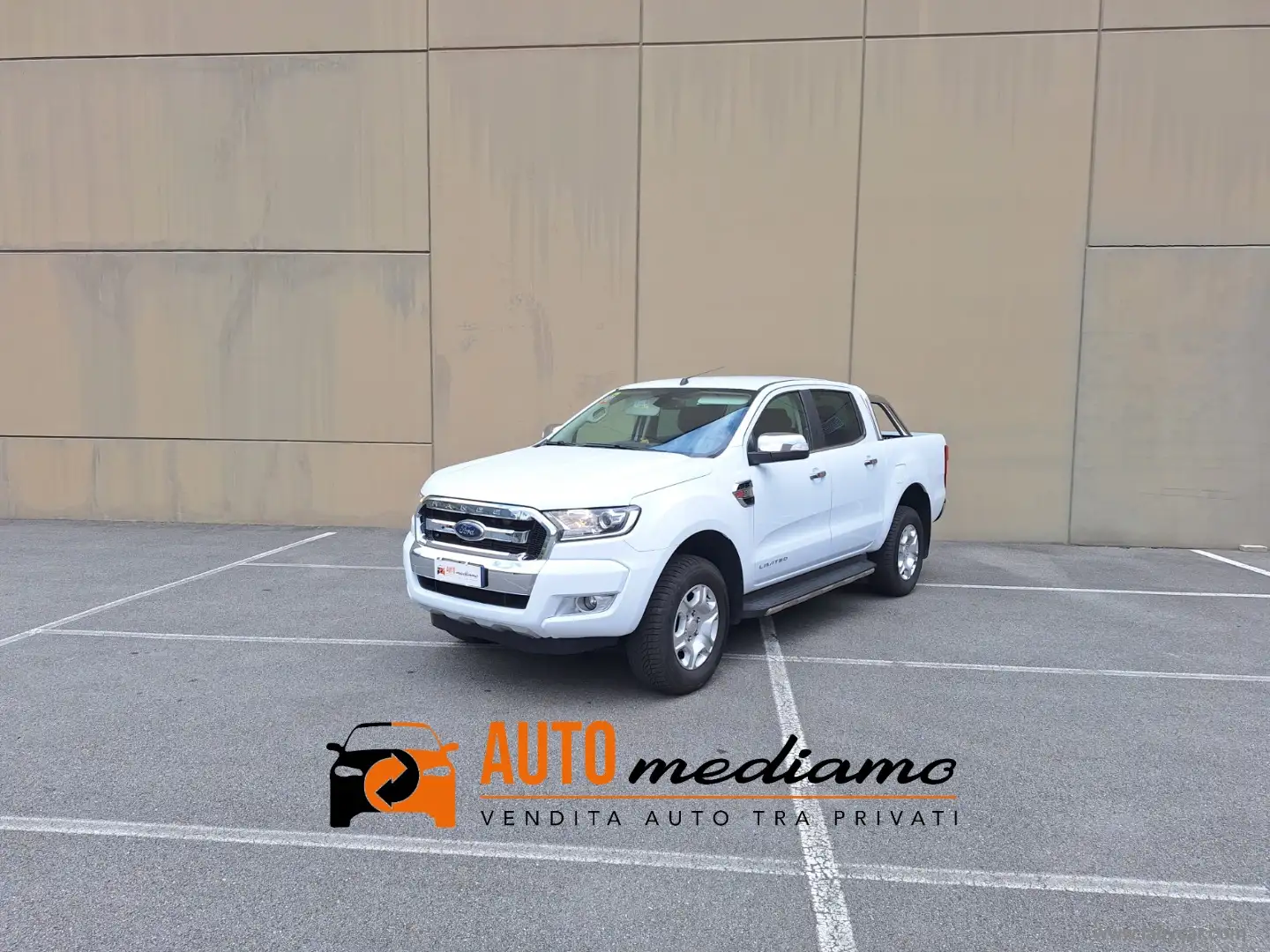 Ford Ranger 2.2 Limited GANCIO+RIDOTTE+BLOCCAGGIO IVA Bianco - 1