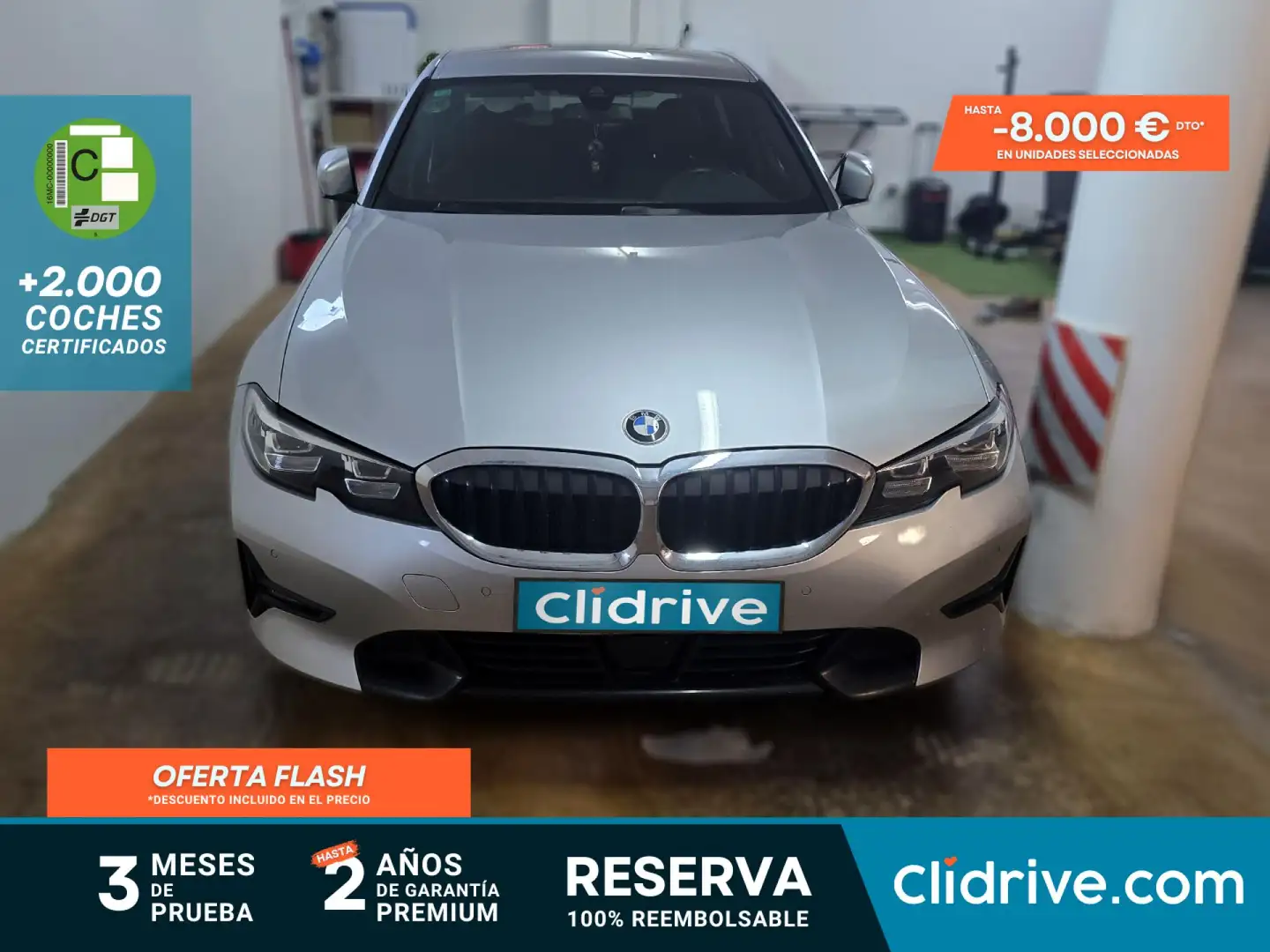 BMW 320 320dA Gris - 1
