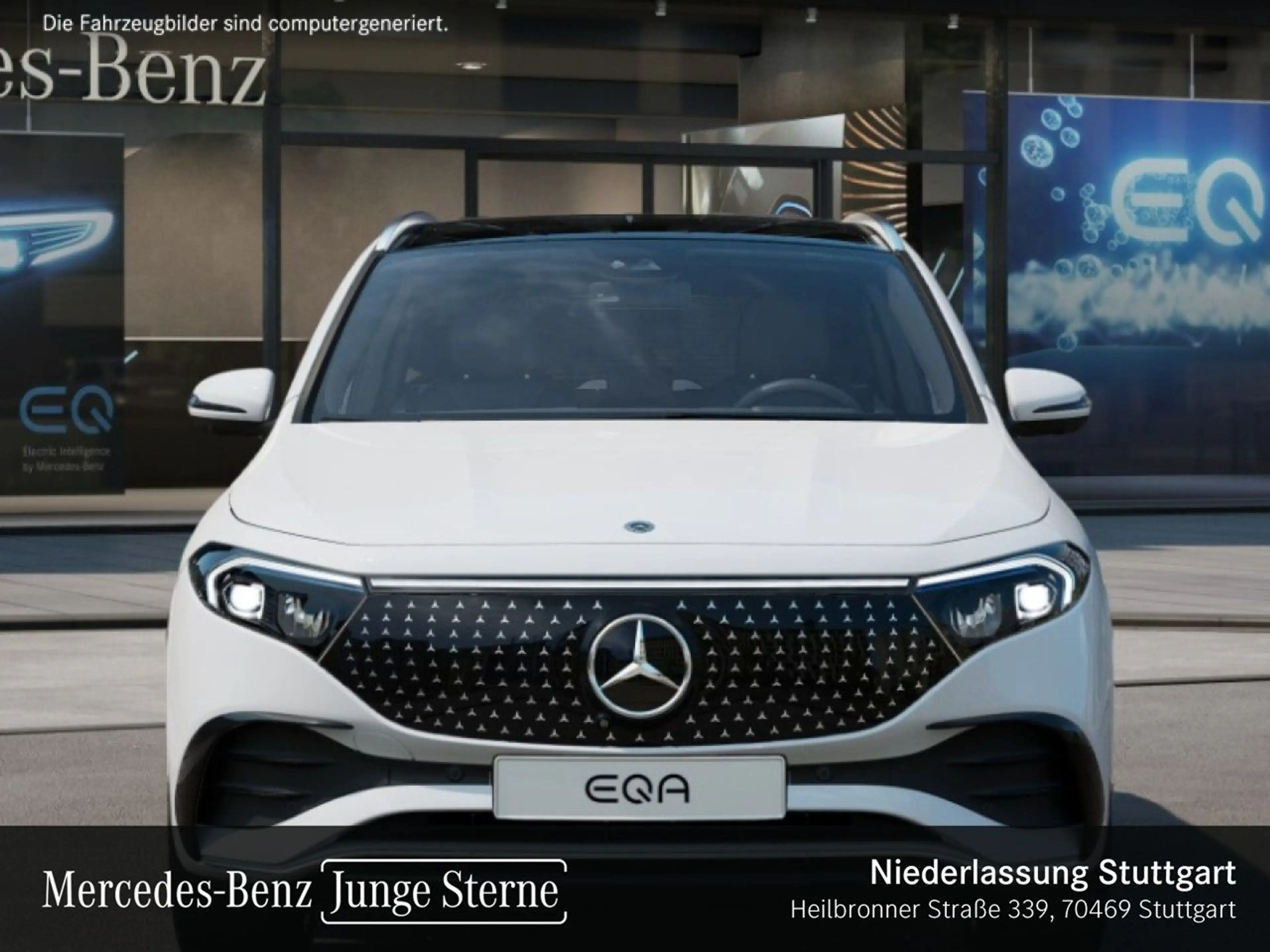 Mercedes-Benz EQA 250 AMG+20"+PREMIUM+PANO+360+MEMORY+BURMESTER — photo 8