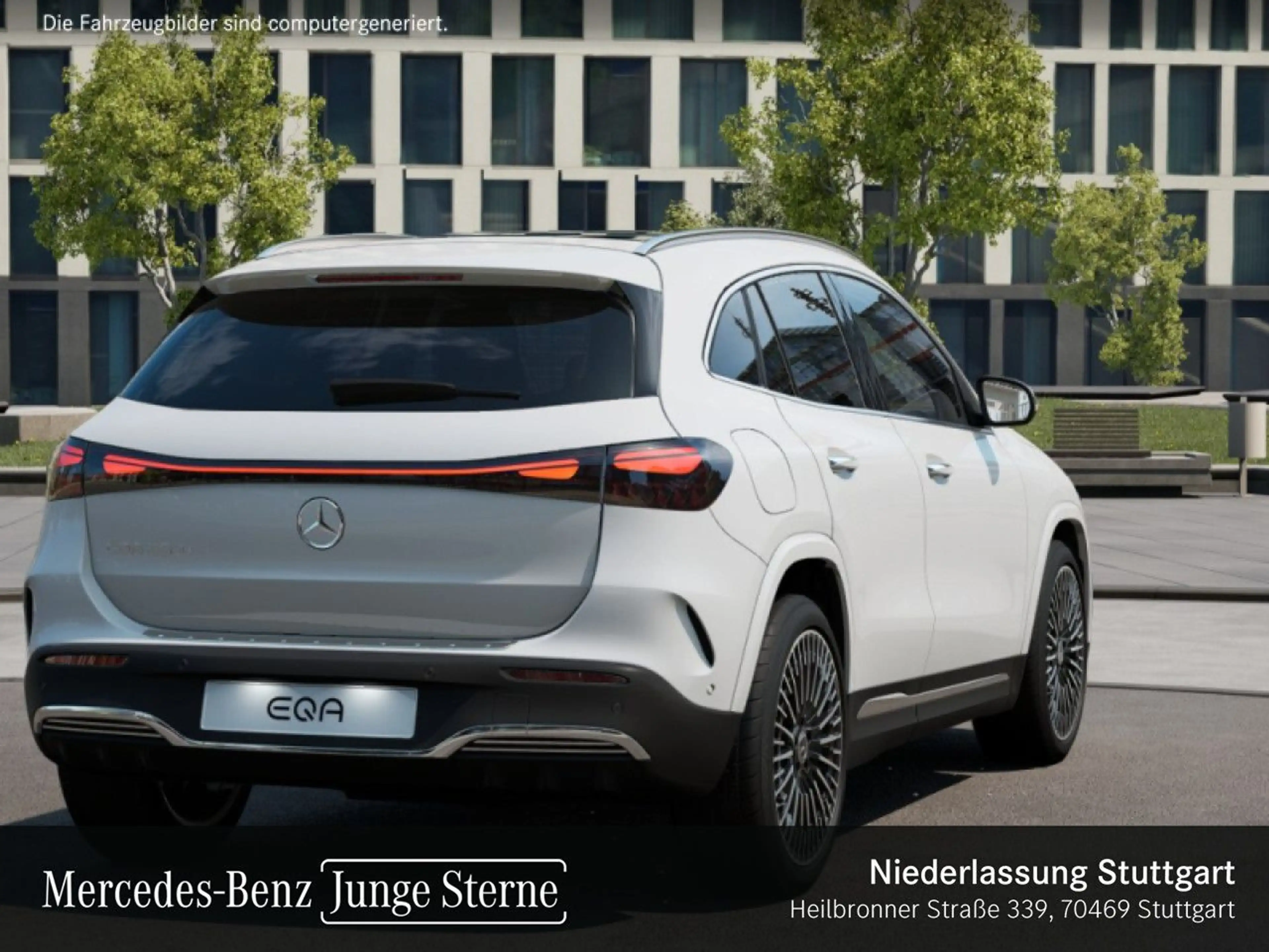 Mercedes-Benz EQA 250 AMG+20"+PREMIUM+PANO+360+MEMORY+BURMESTER — photo 5