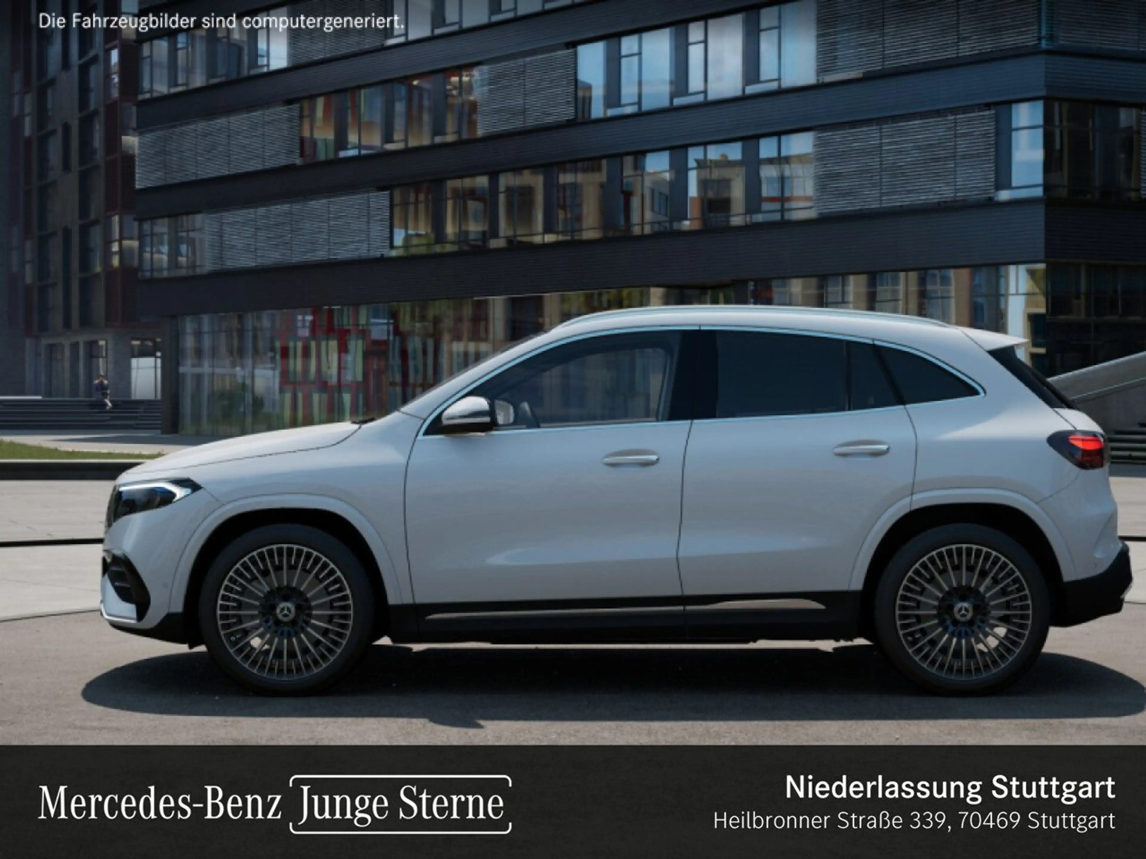 Mercedes-Benz EQA 250 AMG+20"+PREMIUM+PANO+360+MEMORY+BURMESTER — photo 6