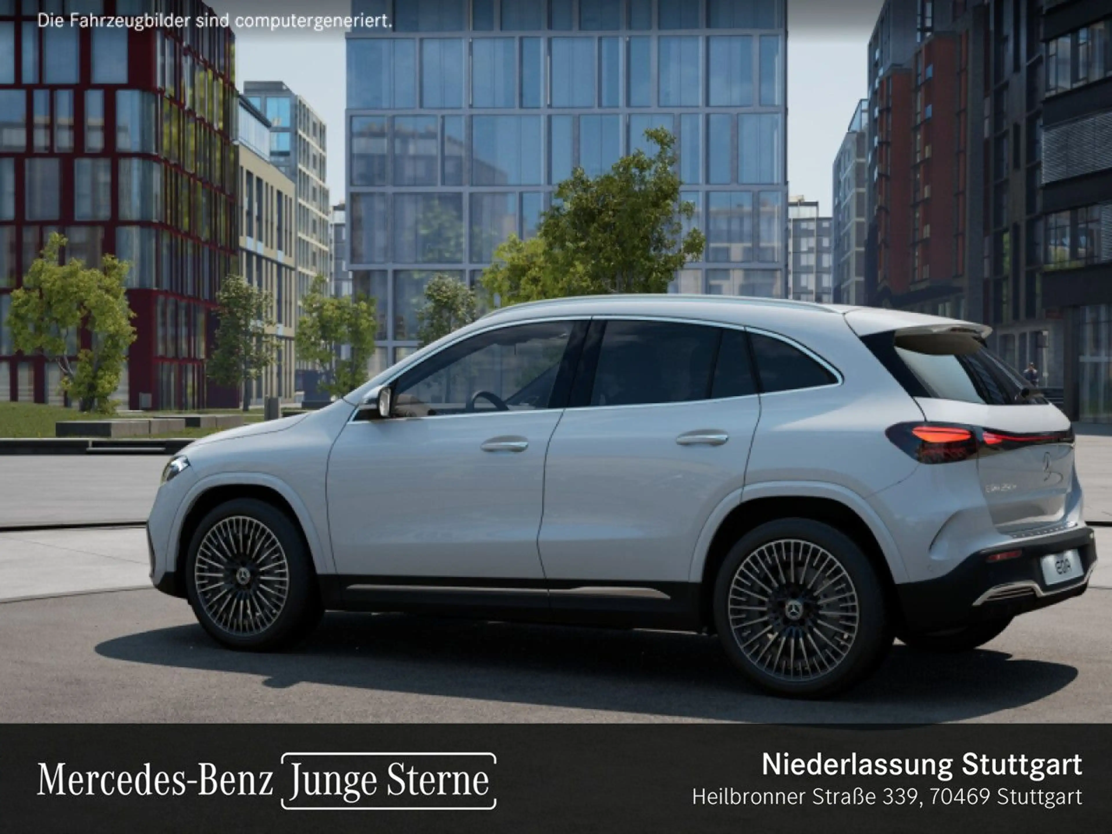 Mercedes-Benz EQA 250 AMG+20"+PREMIUM+PANO+360+MEMORY+BURMESTER — photo 15
