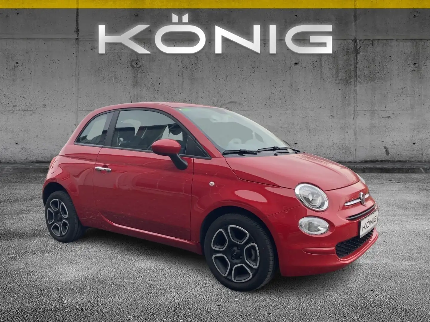 Fiat 500 1.0 CLUB Klima*Tempomat*Apple CarPlay Rot - 2