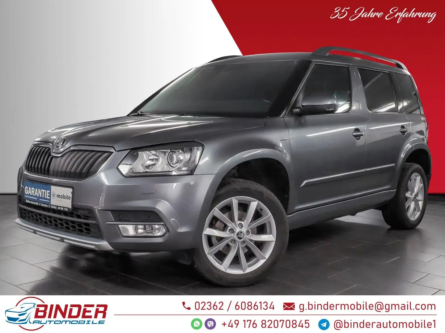Skoda Yeti Drive 4x4 Gris - 1