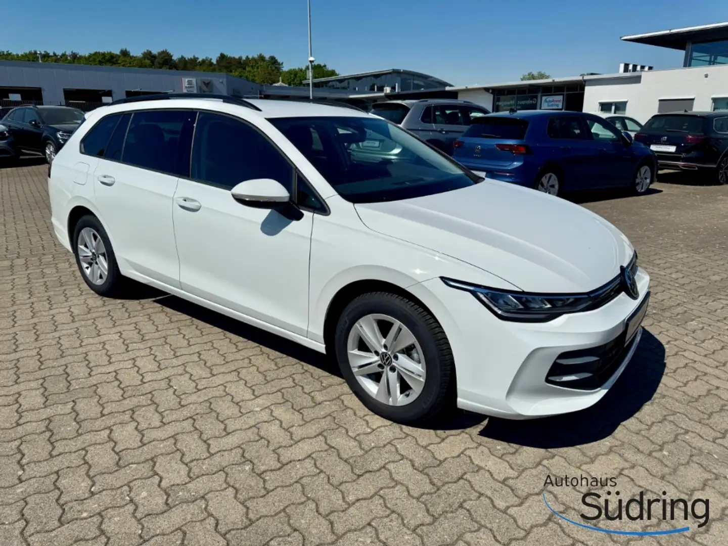Volkswagen Golf Variant VIII 1,5 TSI Life AHK AppConnect Blanc - 2