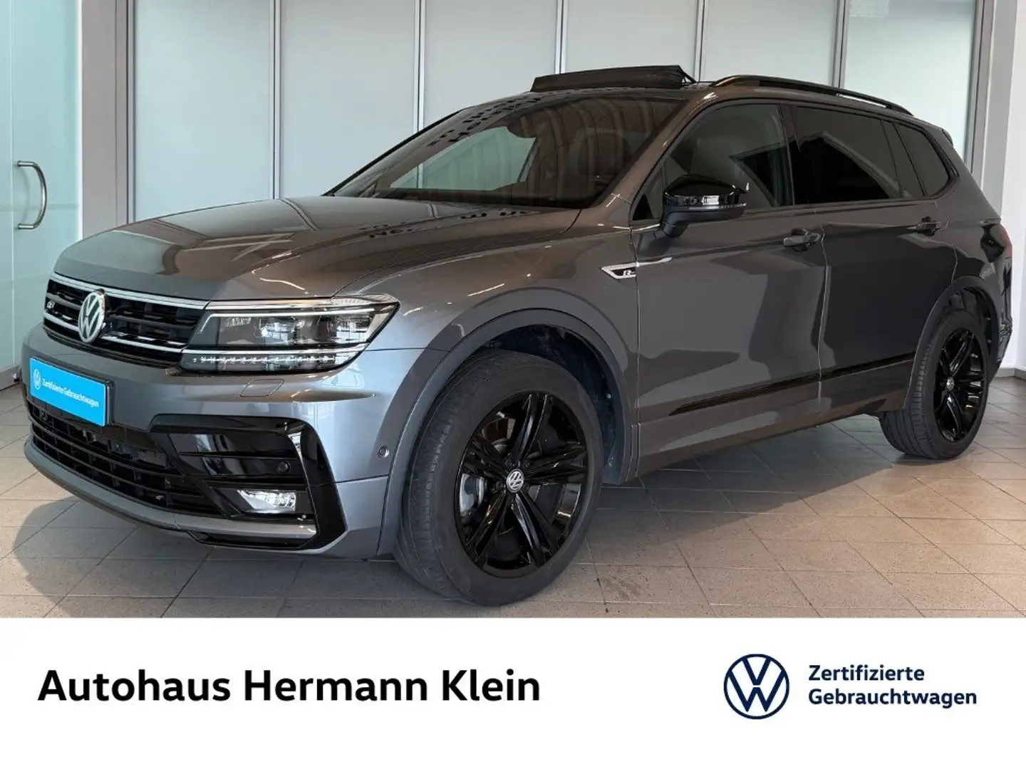 Volkswagen Tiguan Allspace R-Line 2.0 TSI 4Motion Standheizung, AHK, Zilver - 1
