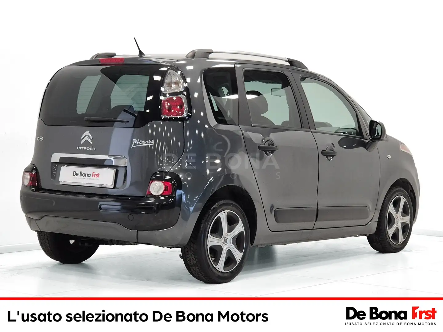 Citroen C3 Picasso 1.6 bluehdi live edition 100cv Gris - 2