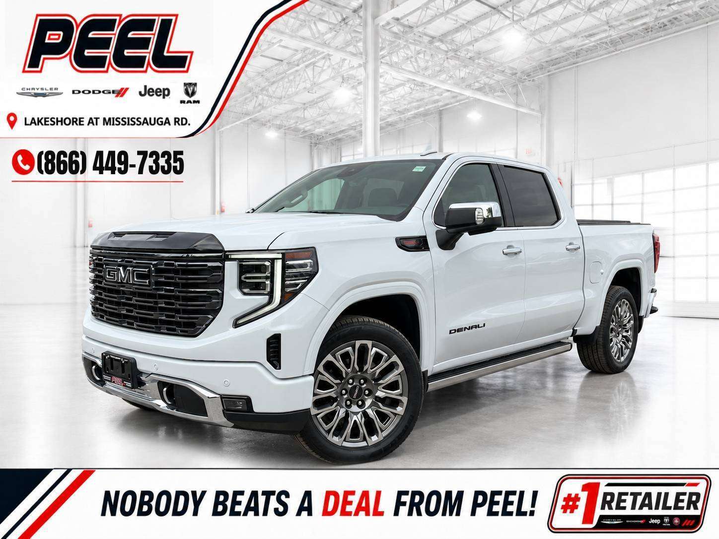 White 2026 GMC Sierra 1500 Pickup Truck Four-Wheel Drive Automatic