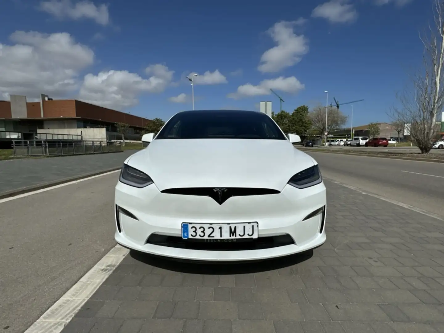 Tesla Model X Long Range AWD Blanc - 2