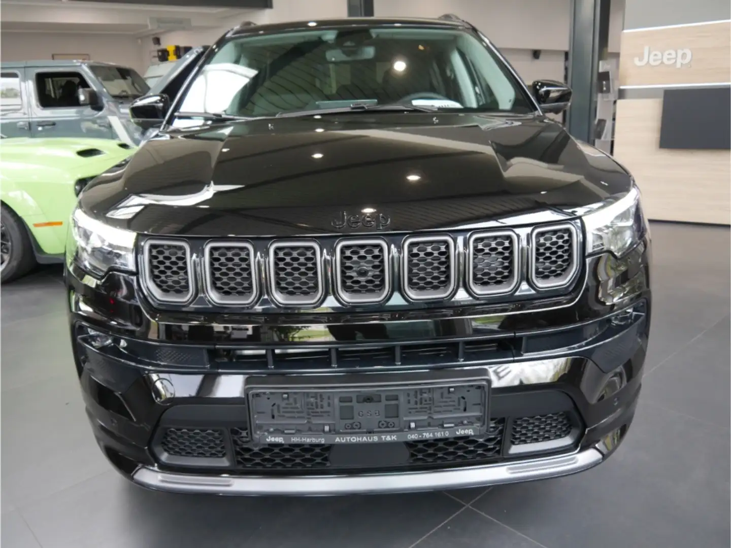 Jeep Compass Summit MHEV 1.5l *Voll* Zwart - 2