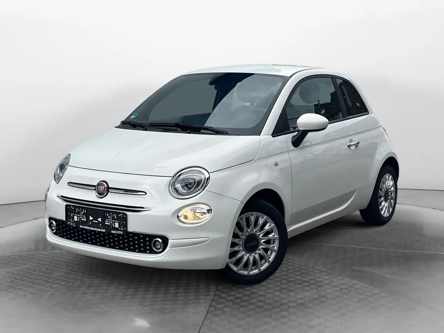 Fiat 500 1.2 Lounge AUTOMATIK*NAVI*CARPLAY*PDC Weiß - 1