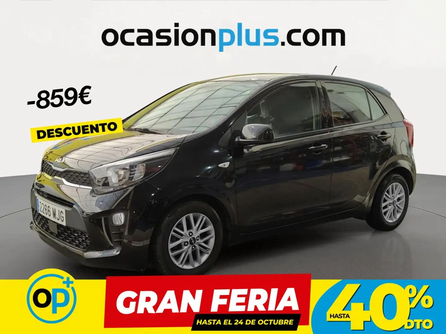 Kia Picanto 1.0 DPi Concept Pack Confort Negro - 1