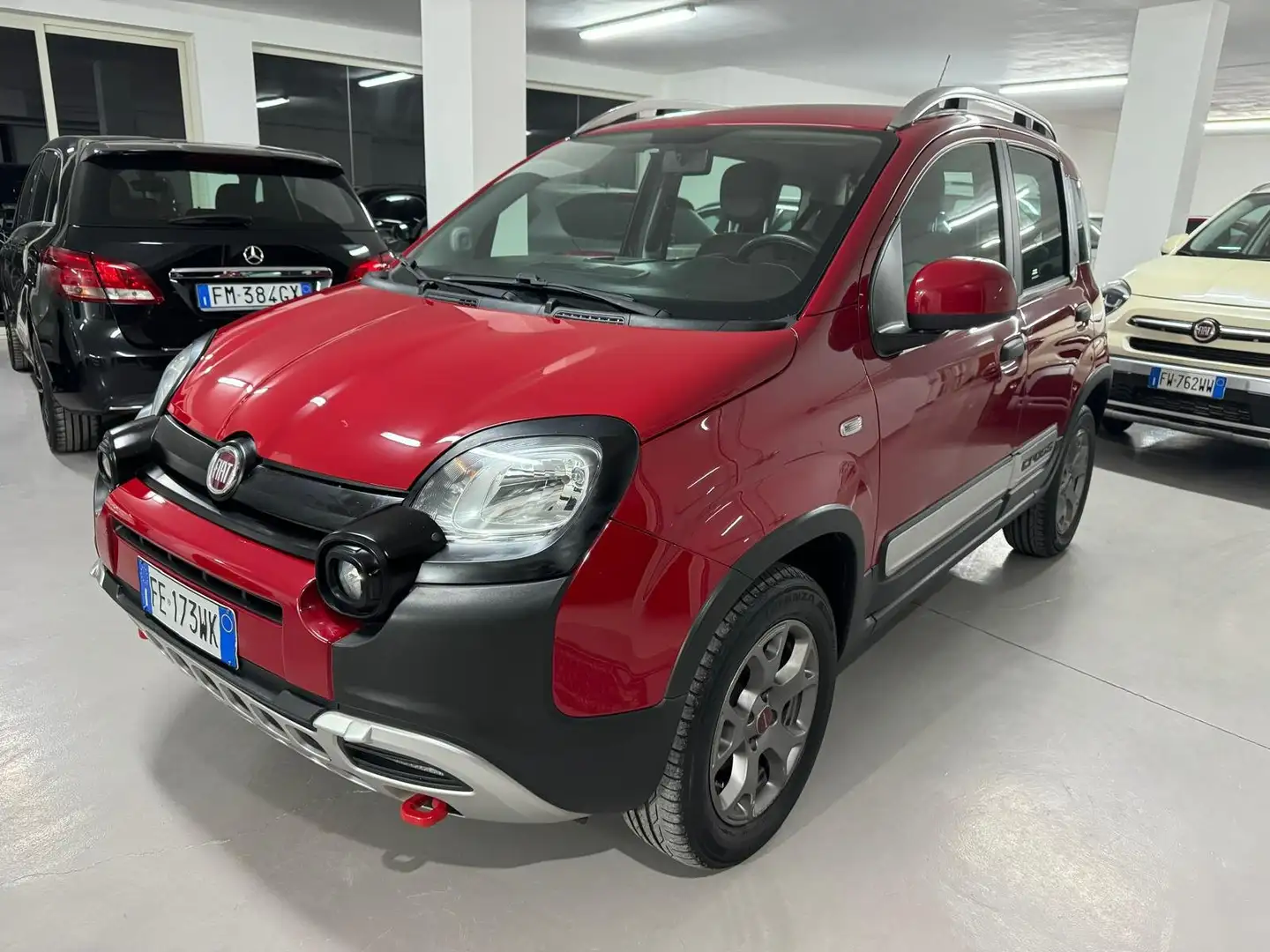 Fiat Panda Panda 1.3 mjt 16v Cross 4x4 s Rosso - 1