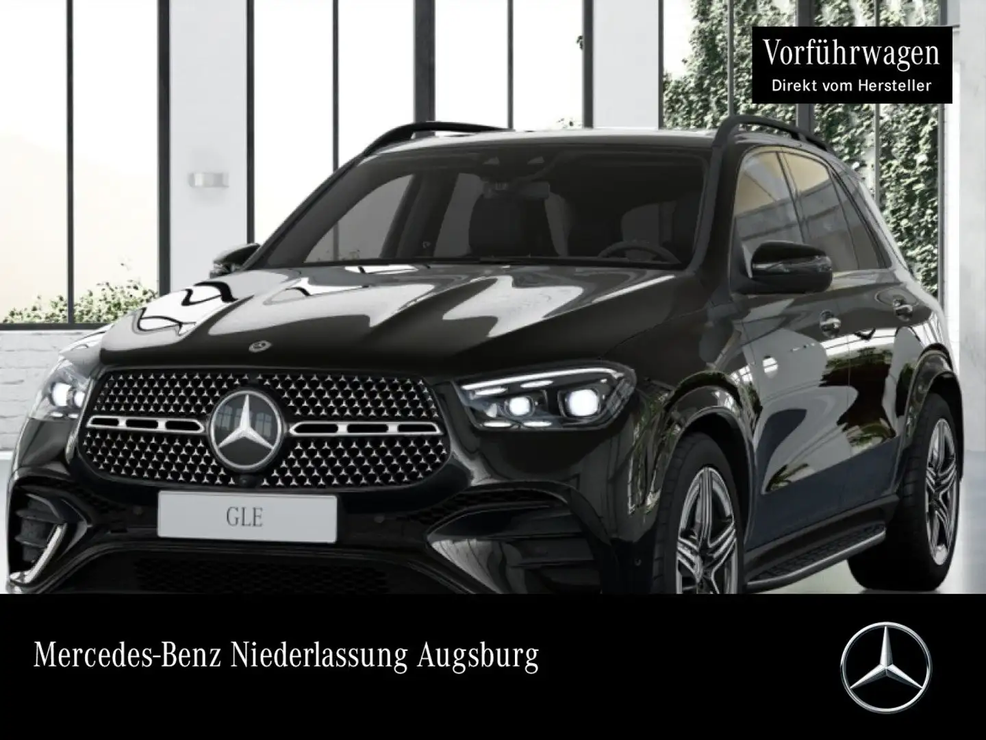 Mercedes-Benz GLE 450 4M AMG+NIGHT+PANO+360+AHK+MULTIBEAM+SPUR Noir - 1