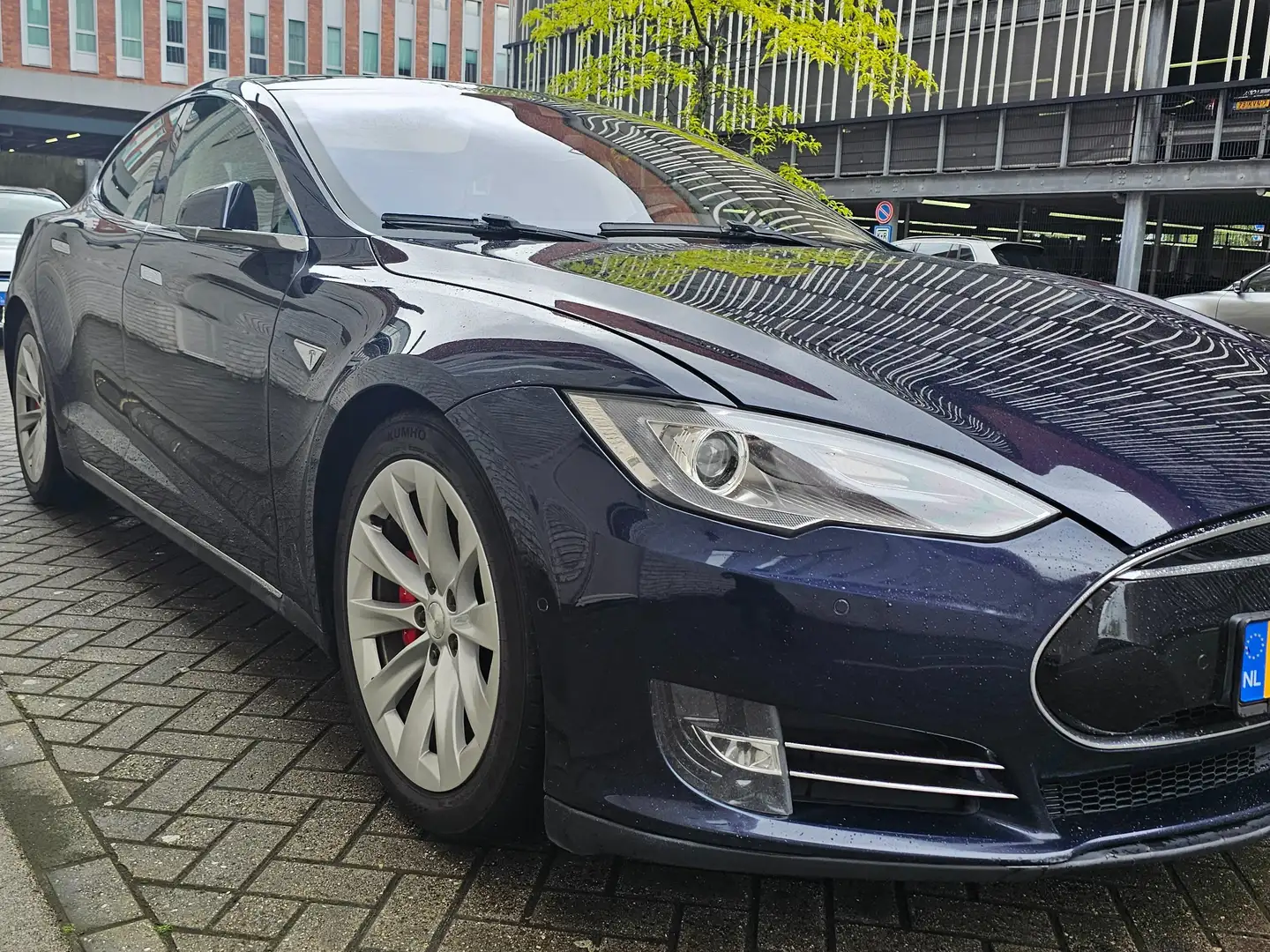 Tesla Model S Model S P85 Performance Niebieski - 2