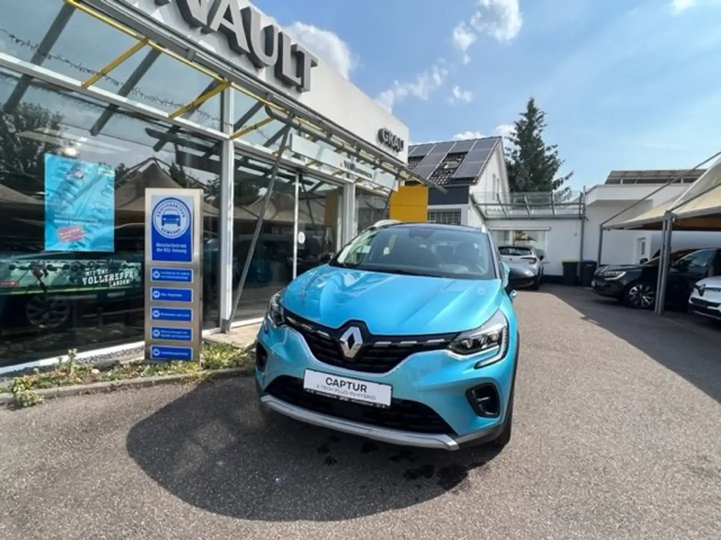 Renault Captur Intens II Plug-in Hybrid, 160 PS Systemleistung Blau - 2